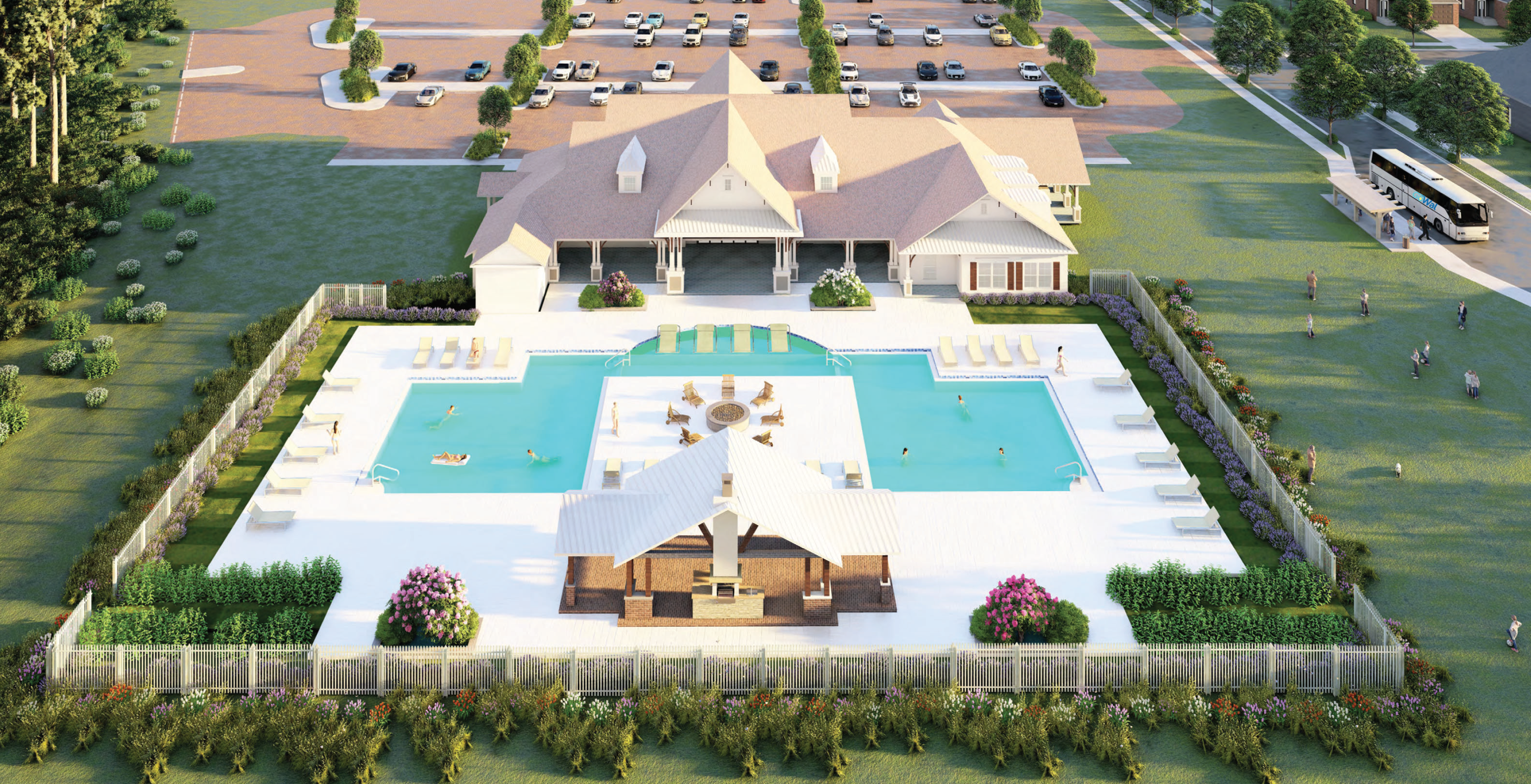 Pool and Clubhouse Natureview